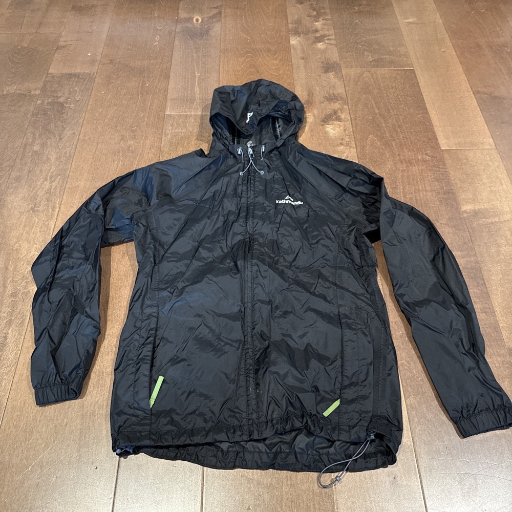 Kathmandu Pack&GO Kids Jacket Youth Size 10 Hooded Lightweight Unisex Outerwear
